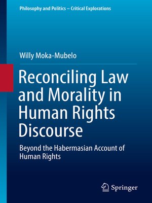 cover image of Reconciling Law and Morality in Human Rights Discourse
